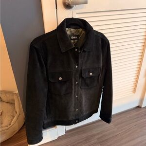 Quince Dark Suede Men's Jacket